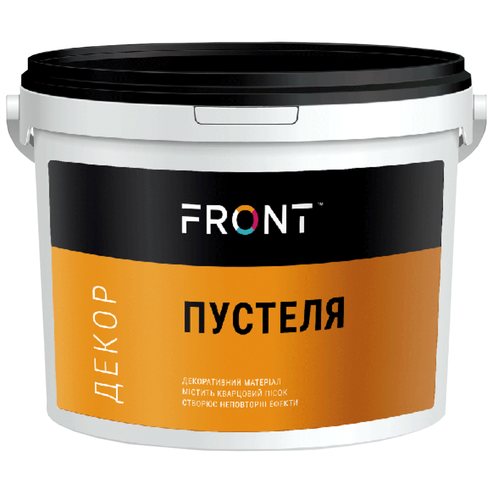 Декоративна штукатурка ПУСТЕЛЯ, FRONT, перламутрова , 6кг.